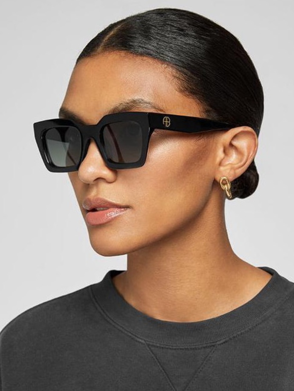 ANINE BING INDIO SUNGLASSES - BLACK